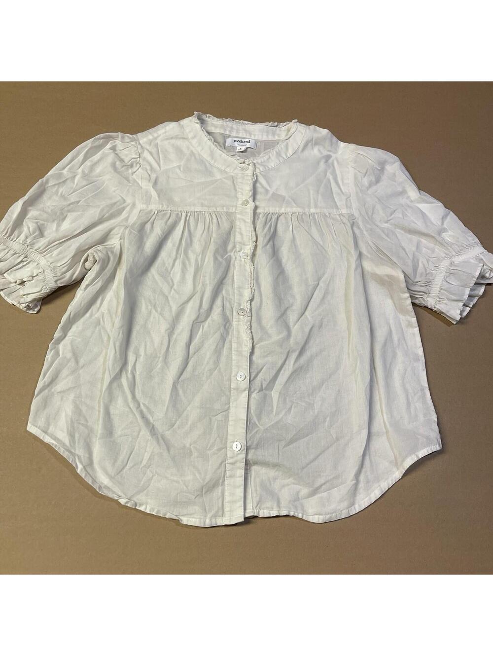 Weekend Los Angeles Button Up S Ivory Wardrobe Basic